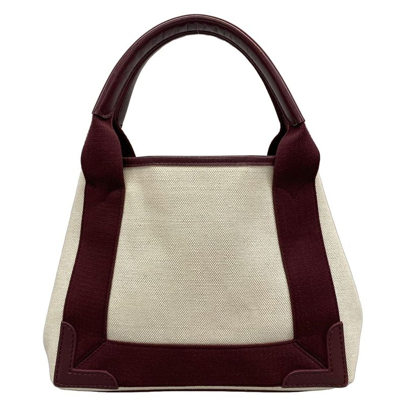Balenciaga Tote Navy Cabas XS Ivory Gold Leather X Bold