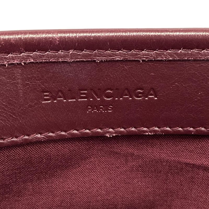 Balenciaga Tote Navy Cabas XS Ivory Gold Leather X Bold