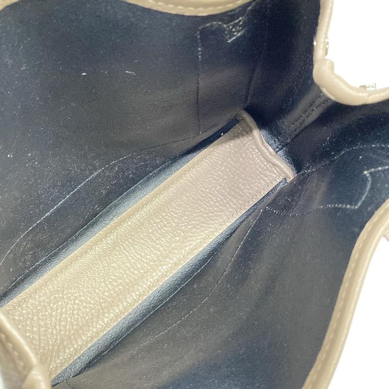 Balenciaga Tote Navy Cabas XS Grey Leather Greige