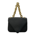 Bottega Veneta Handbag Mount Black Chain Handle Leather
