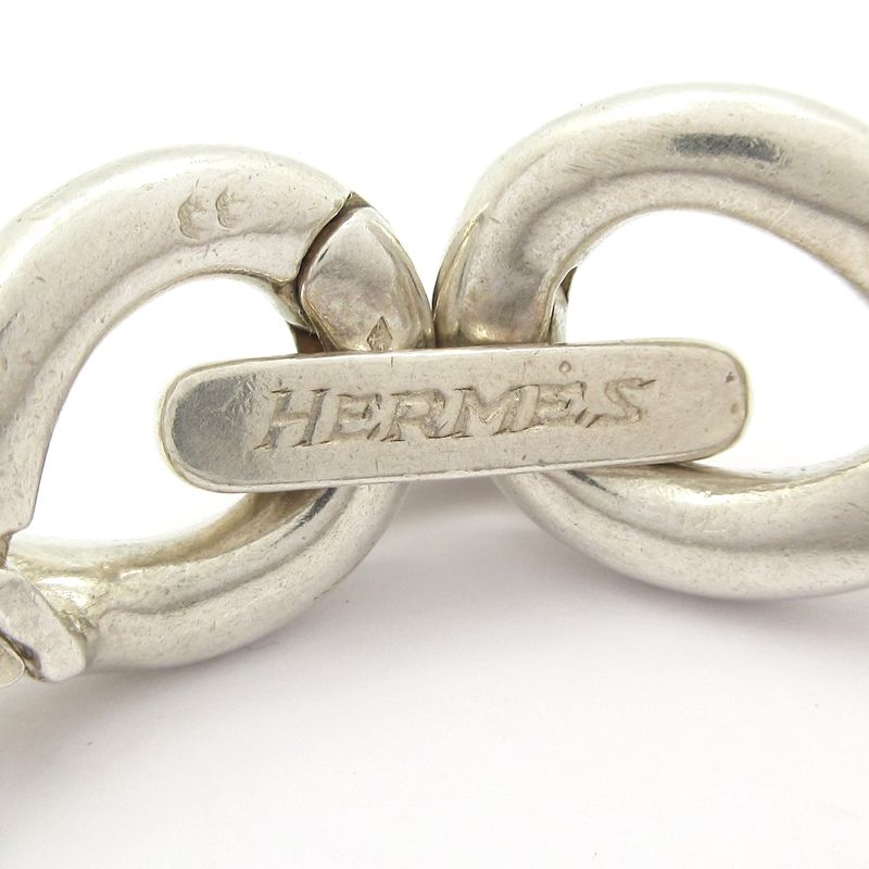 Hermes Necklace Torsade Silver
