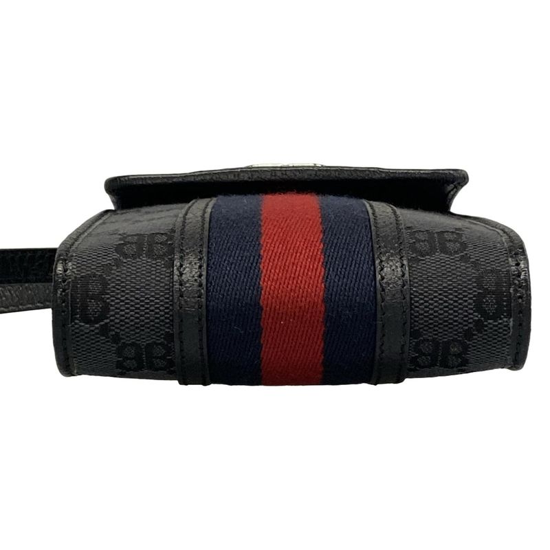 Balenciaga Shoulder Bag the Hacker Project Phone Black Dark Navy Dark X Red