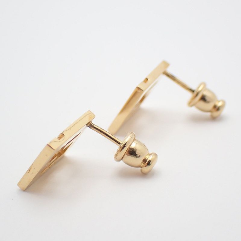 Fendi Forever Earrings Gold