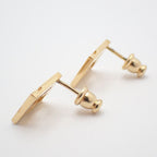 Fendi Forever Earrings Gold