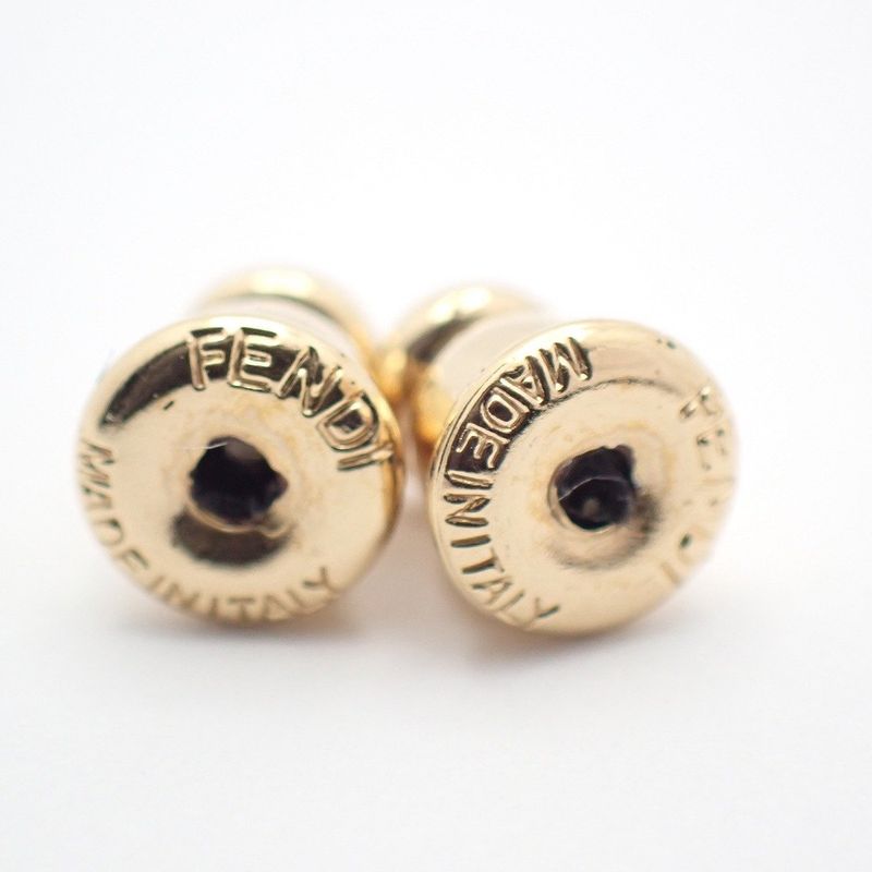 Fendi Forever Earrings Gold