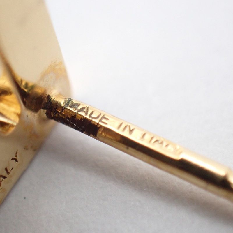 Fendi Forever Earrings Gold