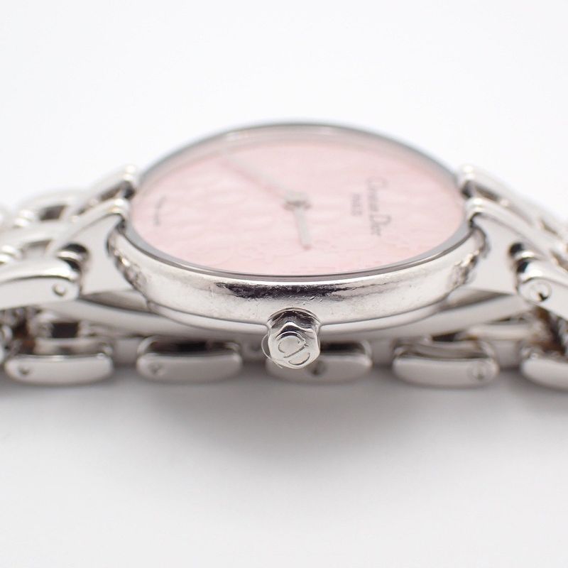 Dior Bagheera Quartz Watch Pink Shell Dial