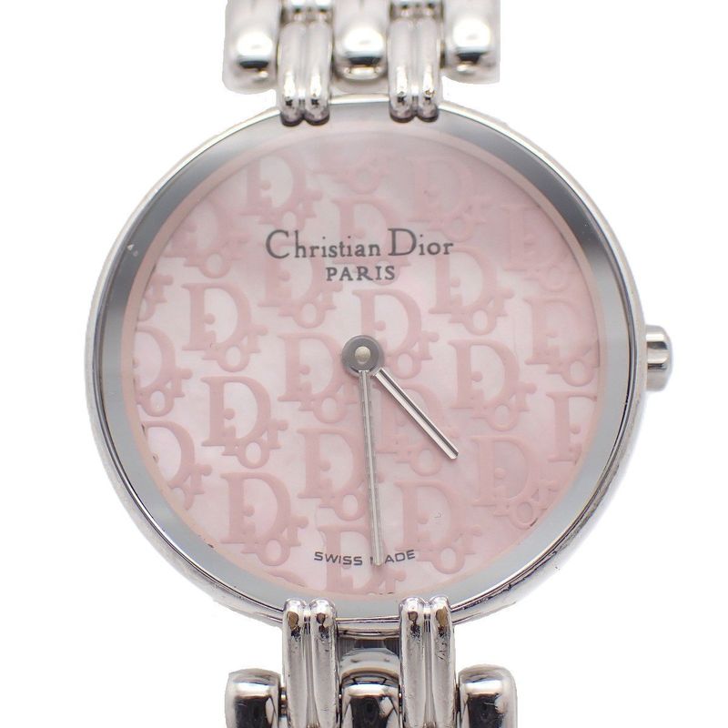 Dior Bagheera Quartz Watch Pink Shell Dial