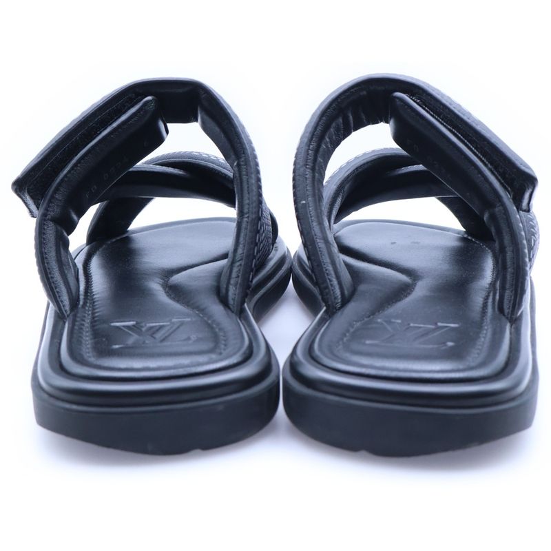 Louis Vuitton Damier Pattern Venice Mule Black