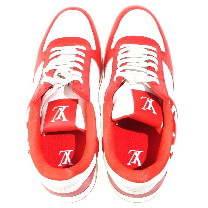 Louis Vuitton Rivoline Locut Shoes Sneakers Red