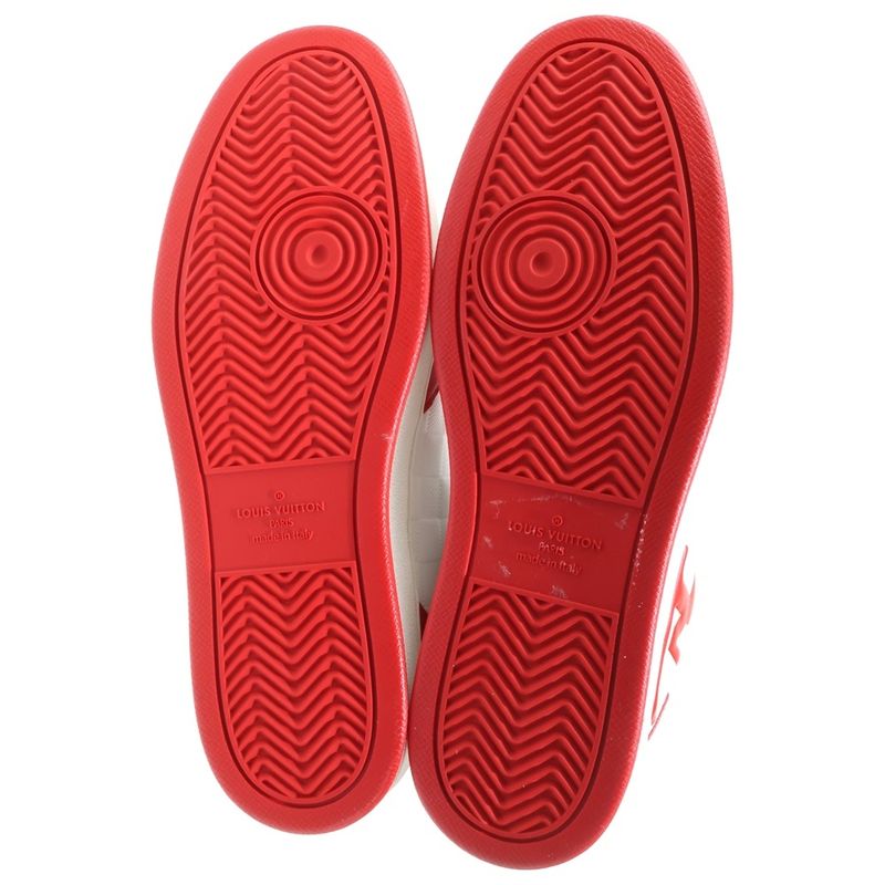 Louis Vuitton Rivoline Locut Shoes Sneakers Red