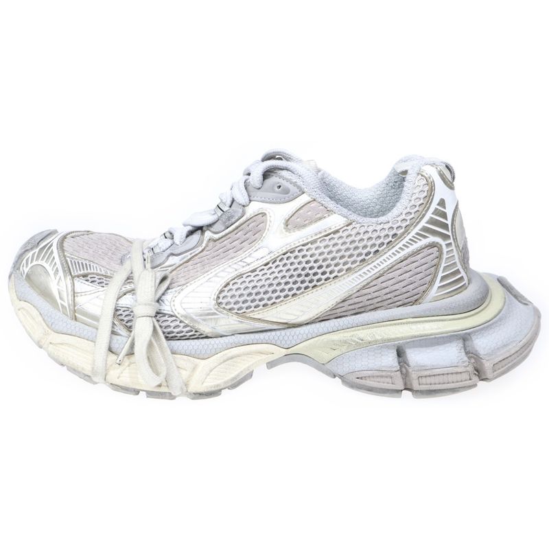 Balenciaga Sneaker Distressed Mesh Sneakers Gray