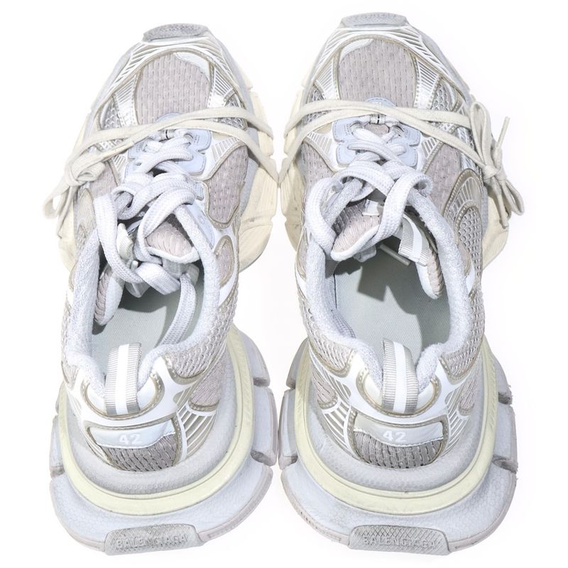 Balenciaga Sneaker Distressed Mesh Sneakers Gray