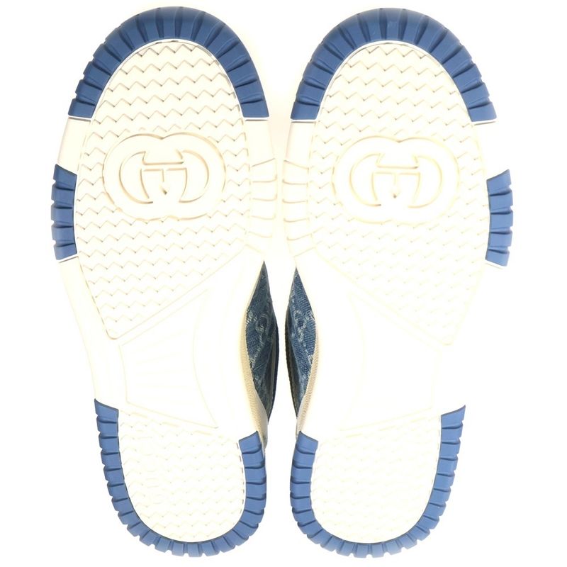 Gucci Reweb Denim Low Cut Sneakers Indigo