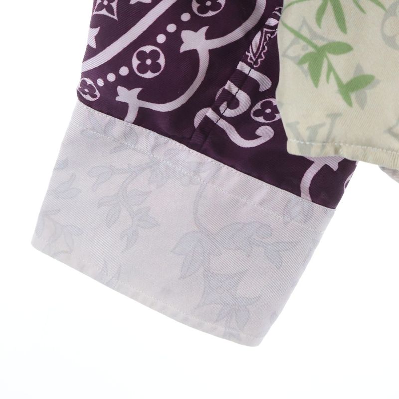 Louis Vuitton Monogram Flower Silk Shirt Multi