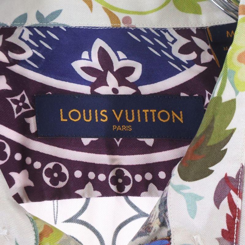 Louis Vuitton Monogram Flower Silk Shirt Multi