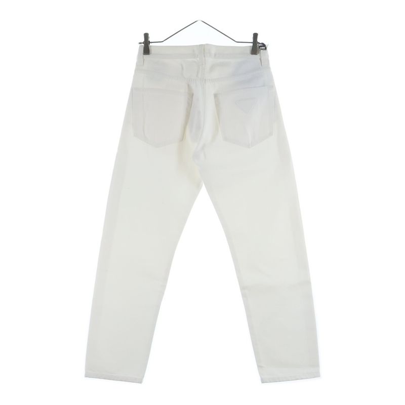 Prada Cropped Tapered Jeans Denim Pants Ankle Cut 5