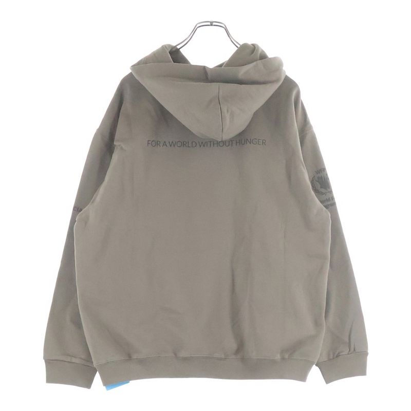 Balenciaga World Food Program Hoodie Logo Print Pullover Sweater