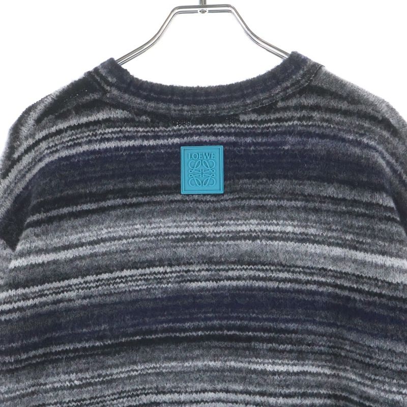 Loewe Jacquard Sweater Gray