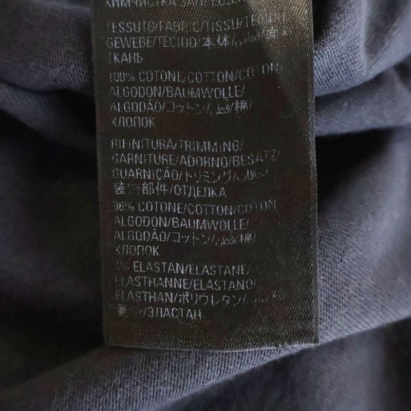 Balenciaga Back Label Oversized Long Sleeve Tee Shirt