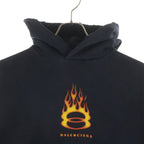 Balenciaga Burning Uniyt Hoodie Print