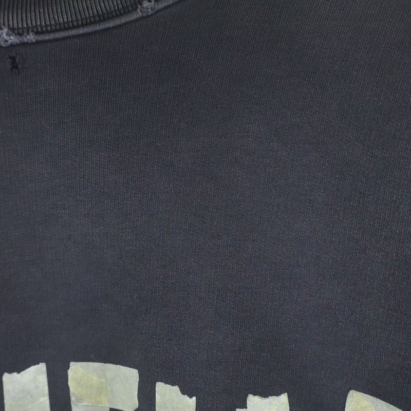 Balenciaga Double Front Crew Tee Pullover Sweatshirt Trainer Sweater