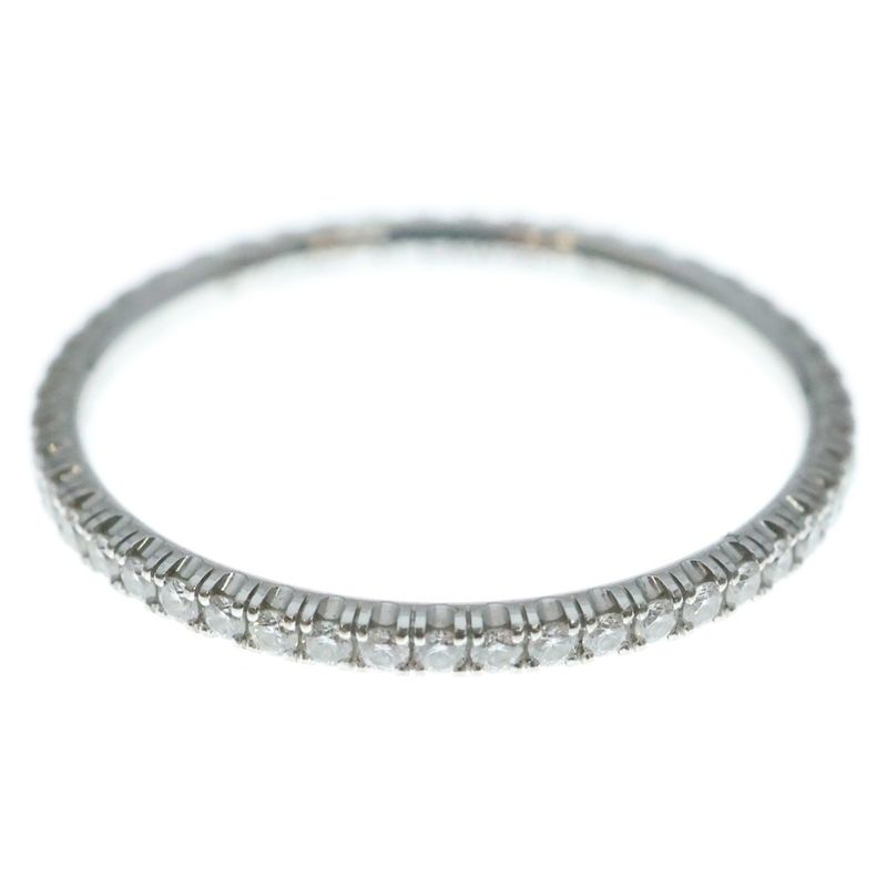Cartier Etincelle de Full Eternity Diamond Ring White Gold 51