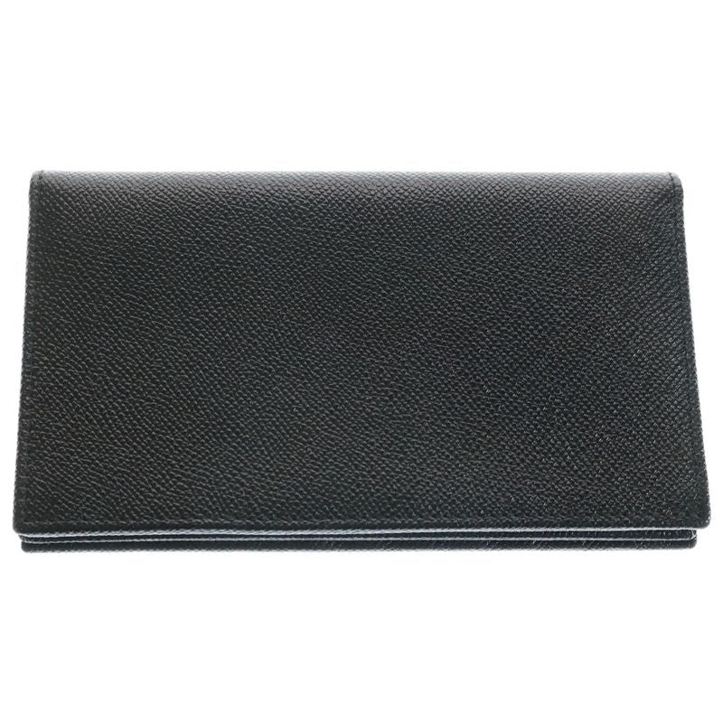 Bvlgari Wallet Black Leather