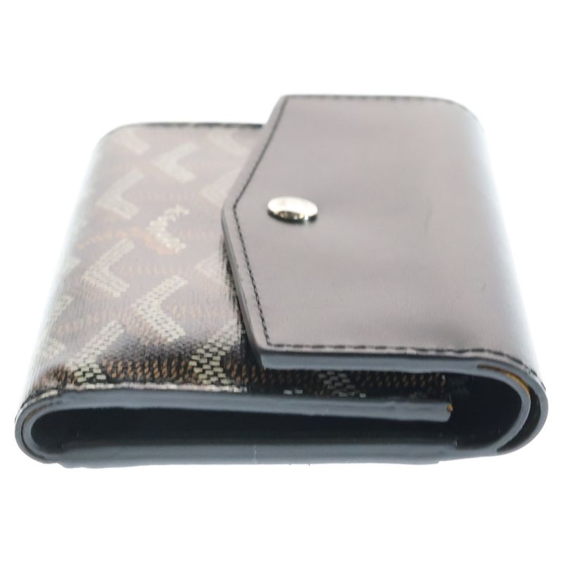 Goyard Saint Gabriel Wallet Black Leather