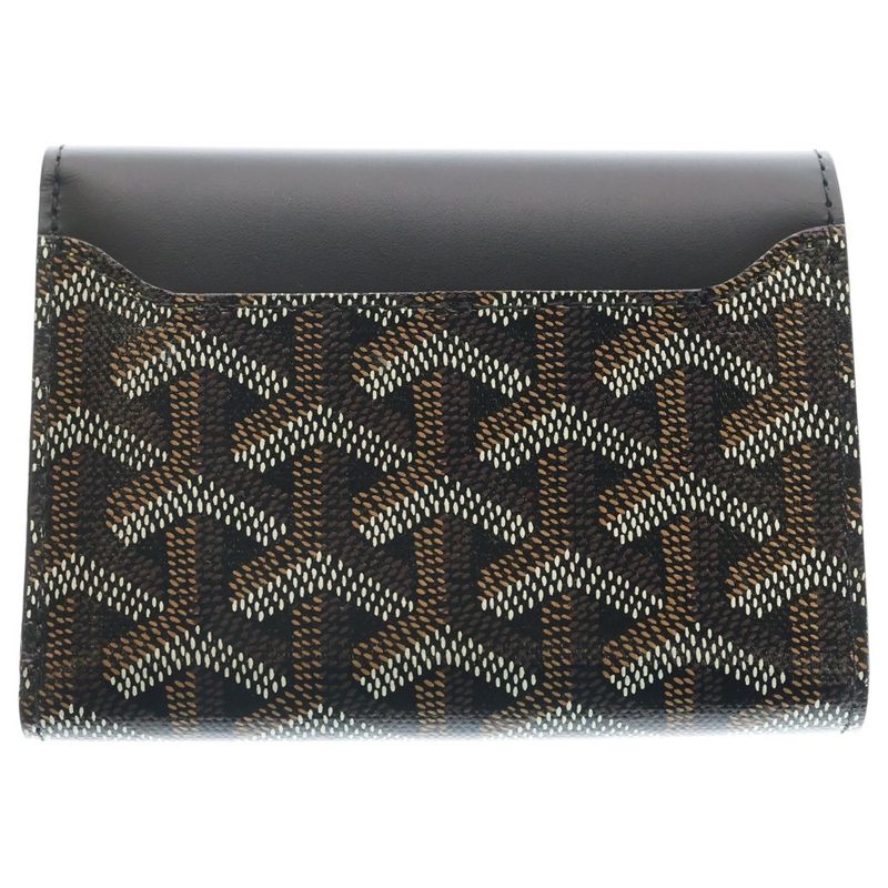 Goyard Saint Gabriel Wallet Black Leather