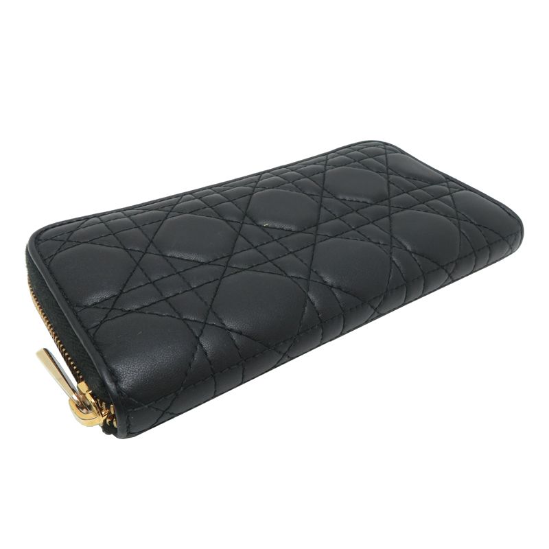Dior Wallet Lambskin Black