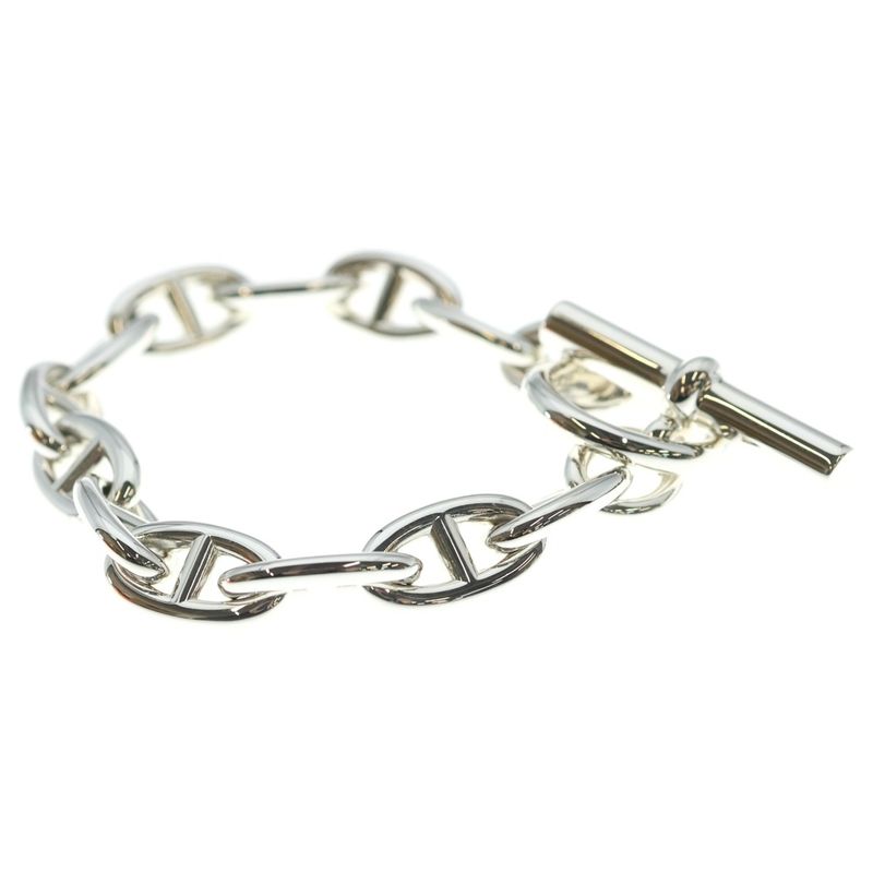 Hermes Chaine D'ancre GM Bracelet Chain Silver 13 Pieces