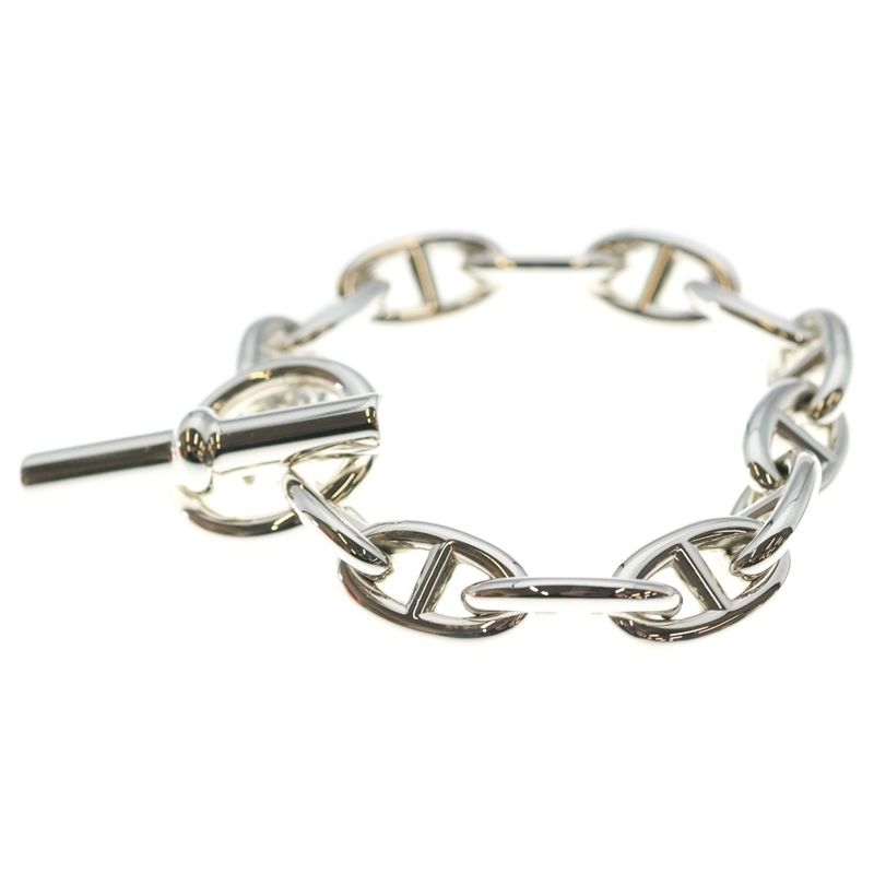Hermes Chaine D'ancre GM Bracelet Chain Silver 13 Pieces