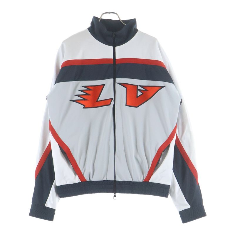 Louis Vuitton Embellished LV Graphic Hockey Track Jacket