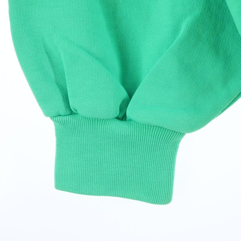 Balenciaga Campaign Logo Pullover Hoodie Green Sweater