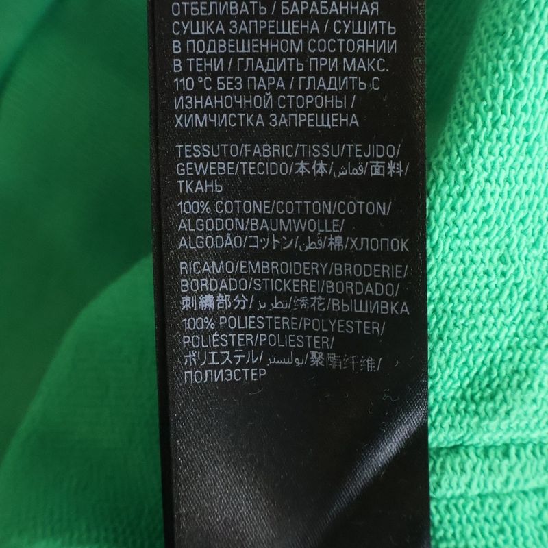 Balenciaga Campaign Logo Pullover Hoodie Green Sweater