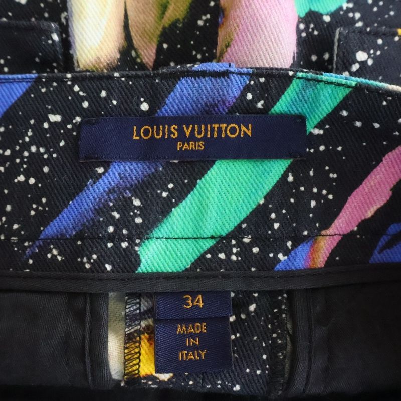 Louis Vuitton Multicolor Cargo Pants Black Ntv