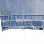 Celine Wesley Jeans West Side Wash Destroy Denim Pants Indigo