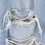 Celine Wesley Jeans West Side Wash Destroy Denim Pants Indigo