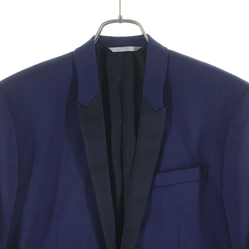 Dior Homme Wool Tailored Jacket Peak Lapel Smoking