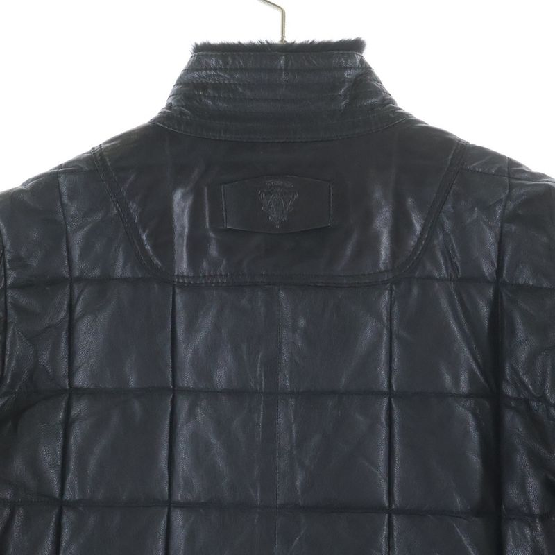 Gucci Leather Jacket Quilted Black