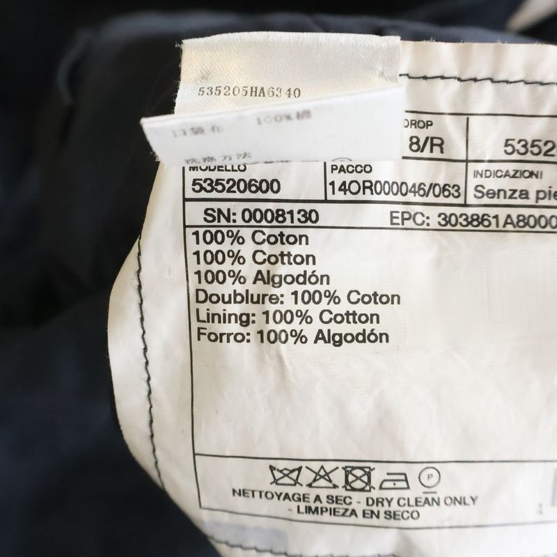 Hermes Trousers Pants Navy