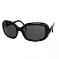 Chanel Sunglasses Plastic Black Gold