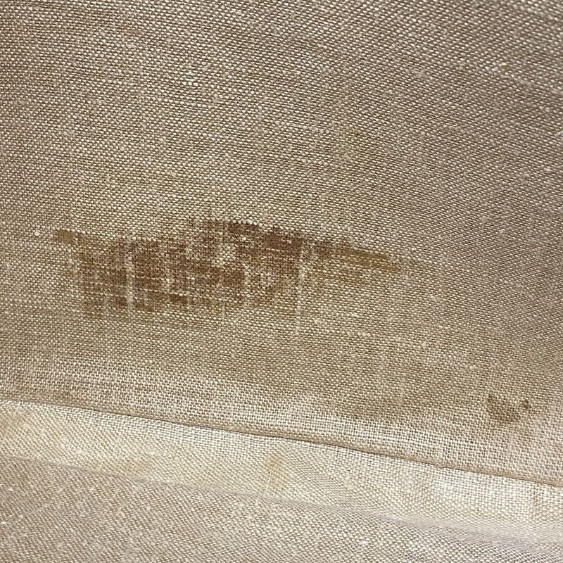 Fendi Shoulder Bag Zucca Selleria Nylon Canvas Brown Silver