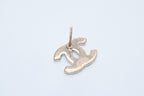 Chanel CC Logo Earrings 04 Color Stone Metal Gold Plated Multicolor — view 3