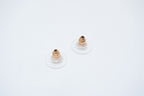 Chanel CC Logo Earrings 04 Color Stone Metal Gold Plated Multicolor — view 6