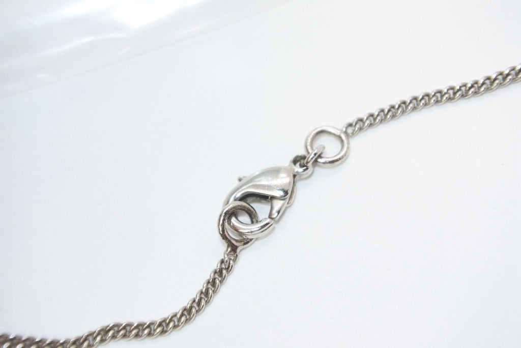 Chanel CC Logo Necklace 01 Rhinestone Metal — view 6