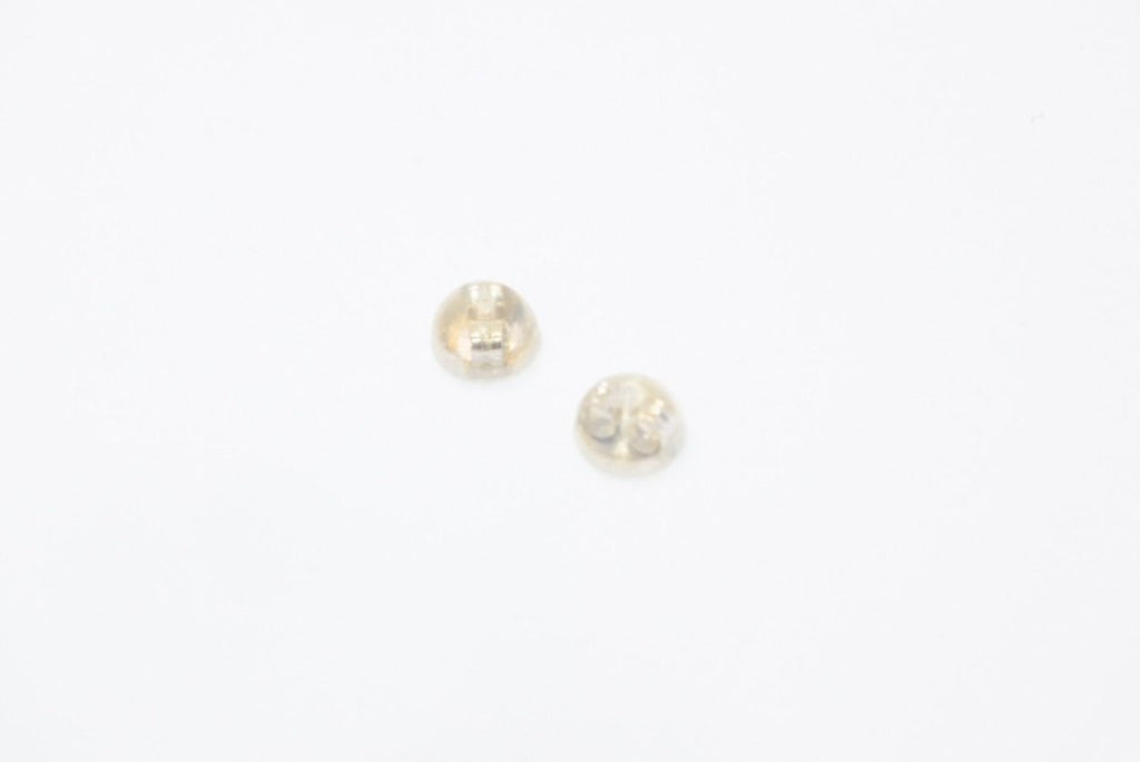 Chanel CC Logo Earrings 05 Color Stone Metal Silver — view 8