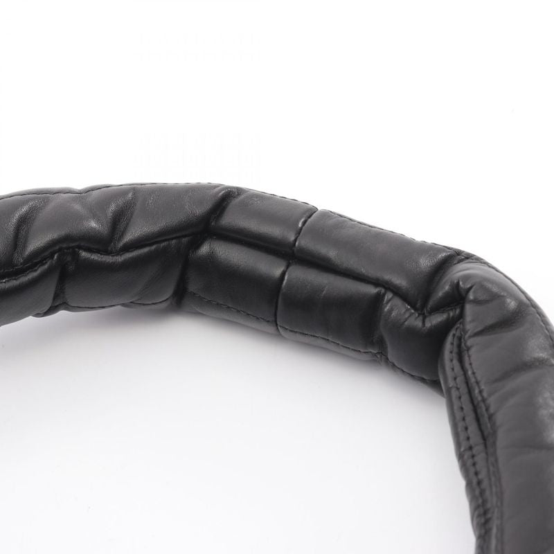 Balenciaga Shoulder Bag Monaco Black Leather Small