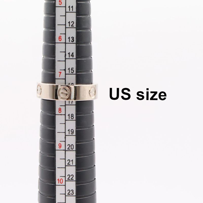 Cartier Ring Love 18K White Gold